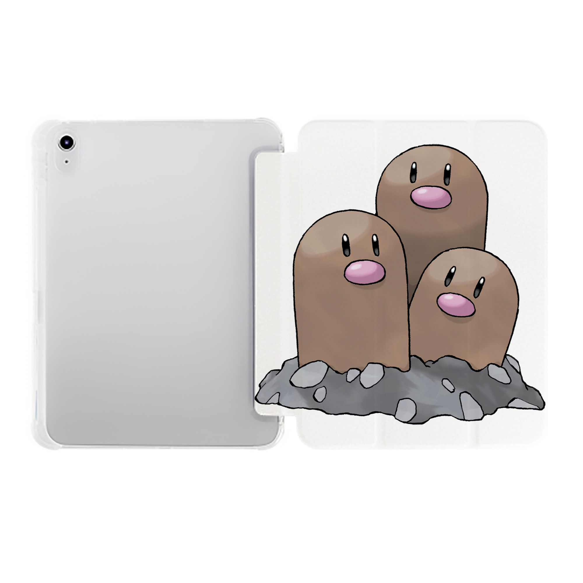 （画像用） ポケットモンスター Pokémon IPad ケース ペン収納付き 三つ折りスタンド PUレザー×シリコン 対応機種9.5/10.5/10.9インチ